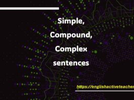 Simple Compound Complex sentences