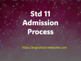 Std 11 Admission Process