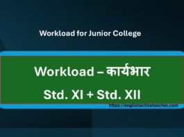 Workload for Junior College