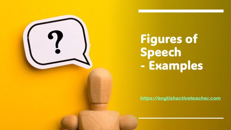 Figures of Speech examples