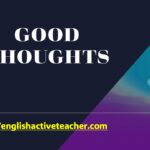 Good Thoughts