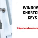 Windows shortcut keys