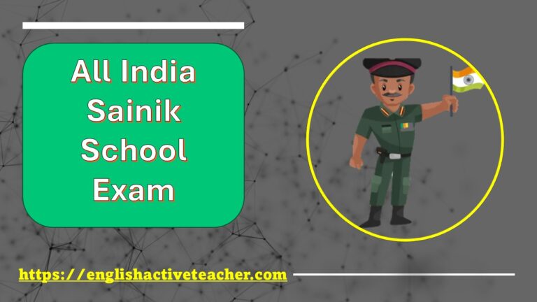 All India Sainik School Exam