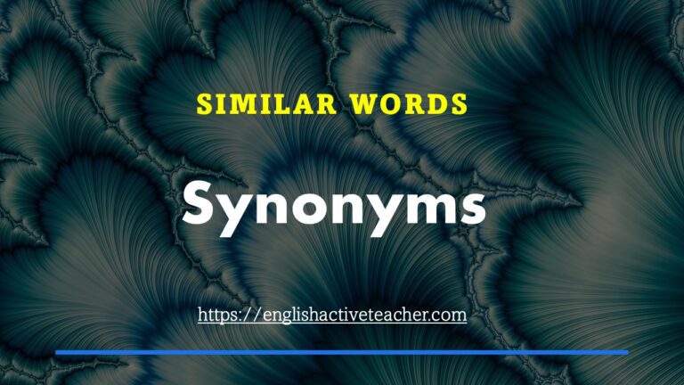 Synonyms