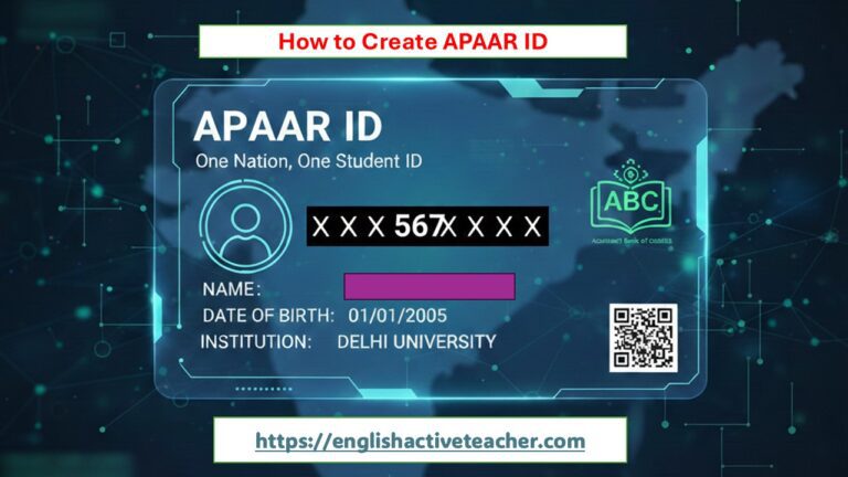 How to create APAAR ID