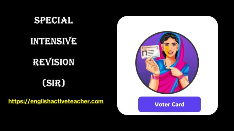 Special Intensive Revision